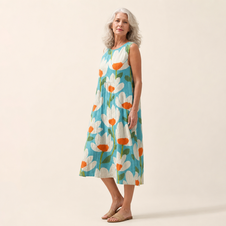 Helena | Fliessendes und bequemes Kleid
