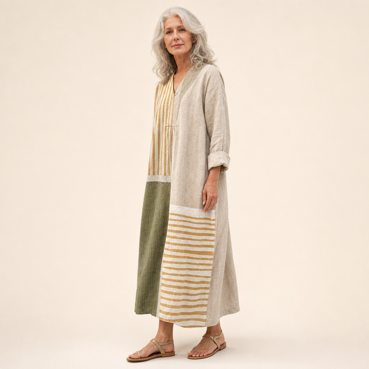 Marili | Schmeichelndes bedrucktes Sommerkleid