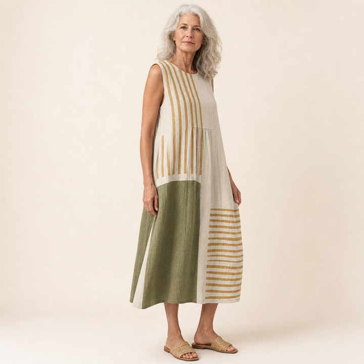 Käthi | Bequemes ärmelloses Sommerkleid