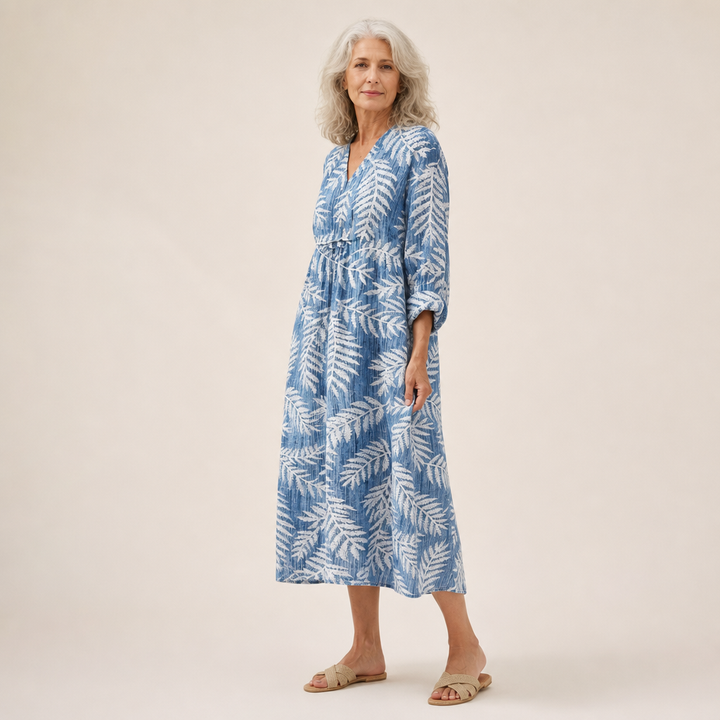 Christa | Schmeichelndes bedrucktes Sommerkleid