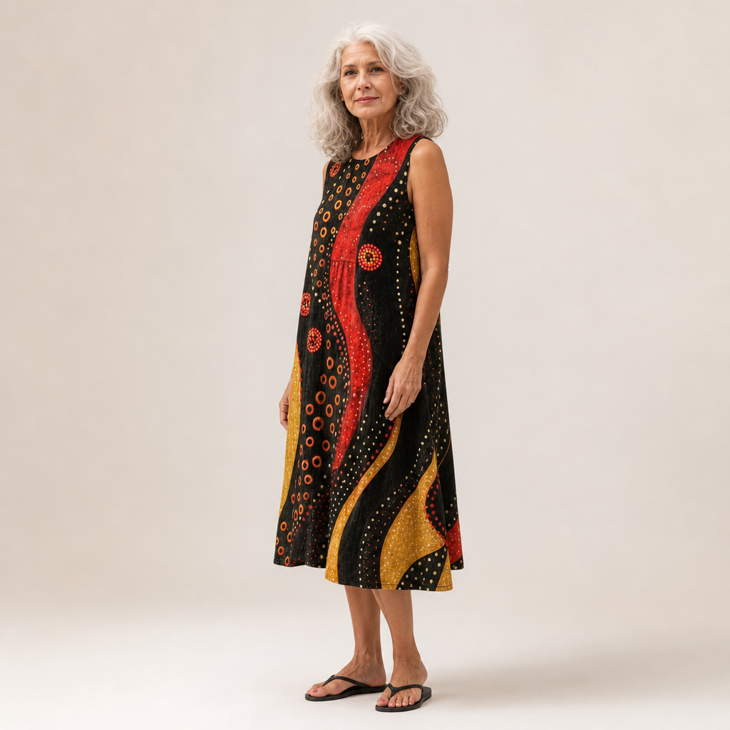 Flurina | Fliessendes und bequemes Kleid