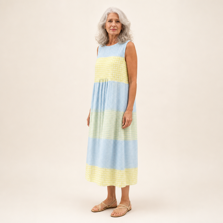 Carla | Bequemes ärmelloses Sommerkleid