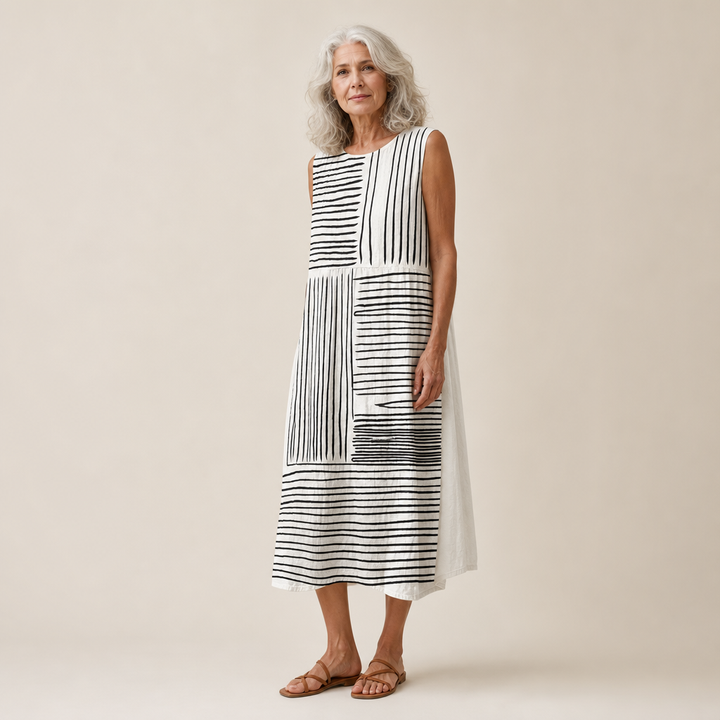 Lotti | Bequemes ärmelloses Sommerkleid