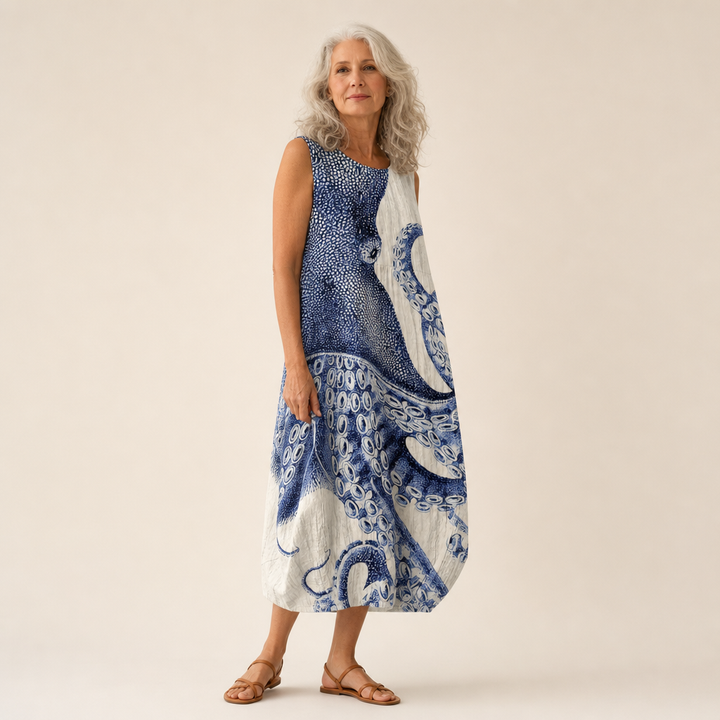 Gertrud | Fliessendes und bequemes Kleid