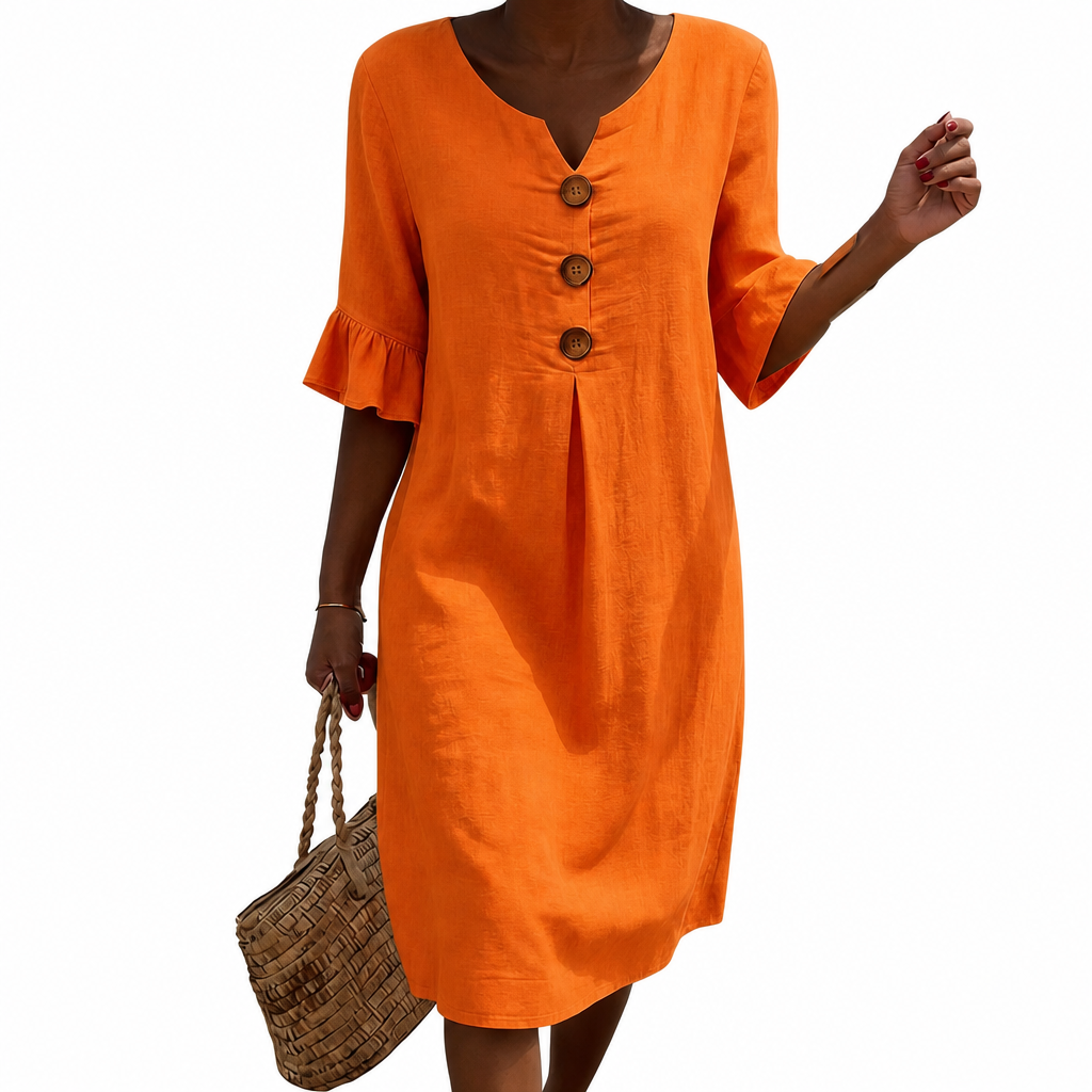 Albane | Lässiges Kleid mit Blumenmuster