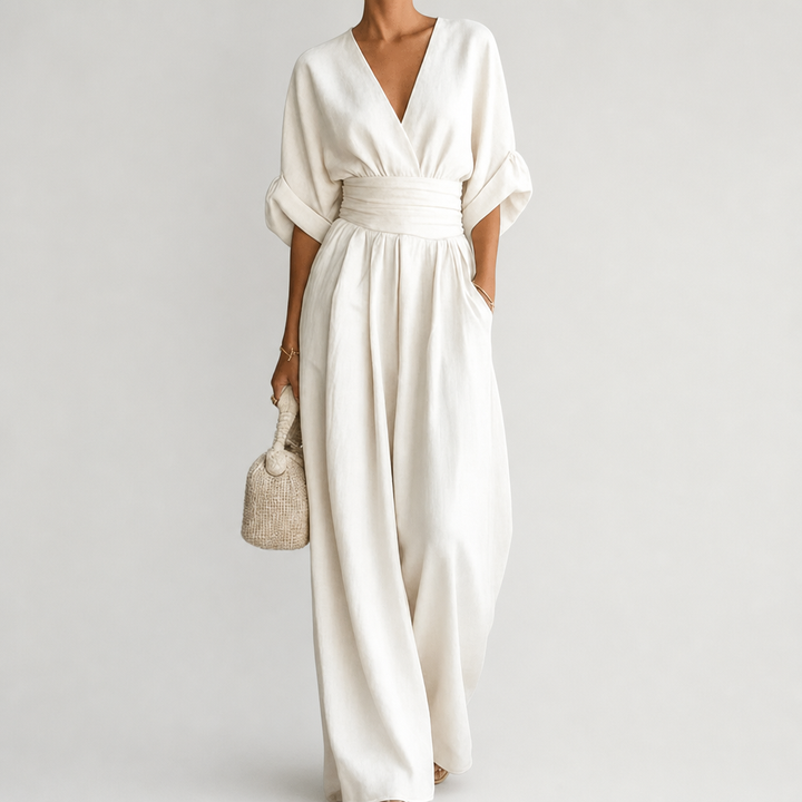 Élise | Eleganter fliessender Jumpsuit