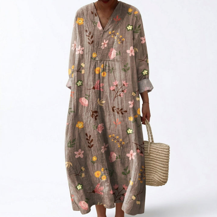 Babette | Schmeichelndes bedrucktes Sommerkleid