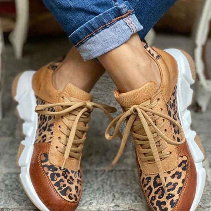 Leoni | Bequeme Leoparden-Sneaker