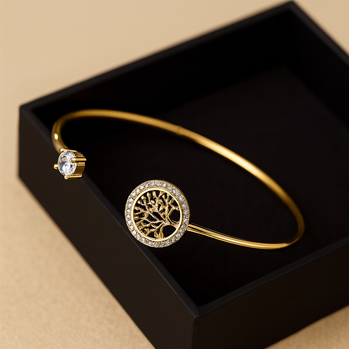 Marlen | Verstellbares Lebensbaum-Armband
