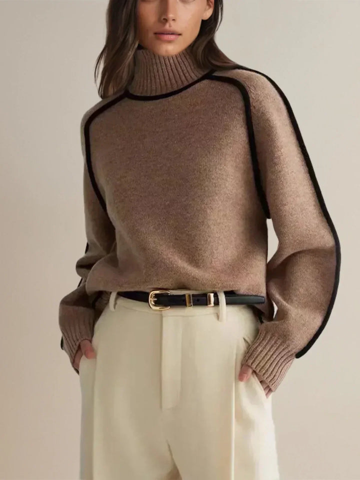 Karolina | Eleganter Rollkragenpullover