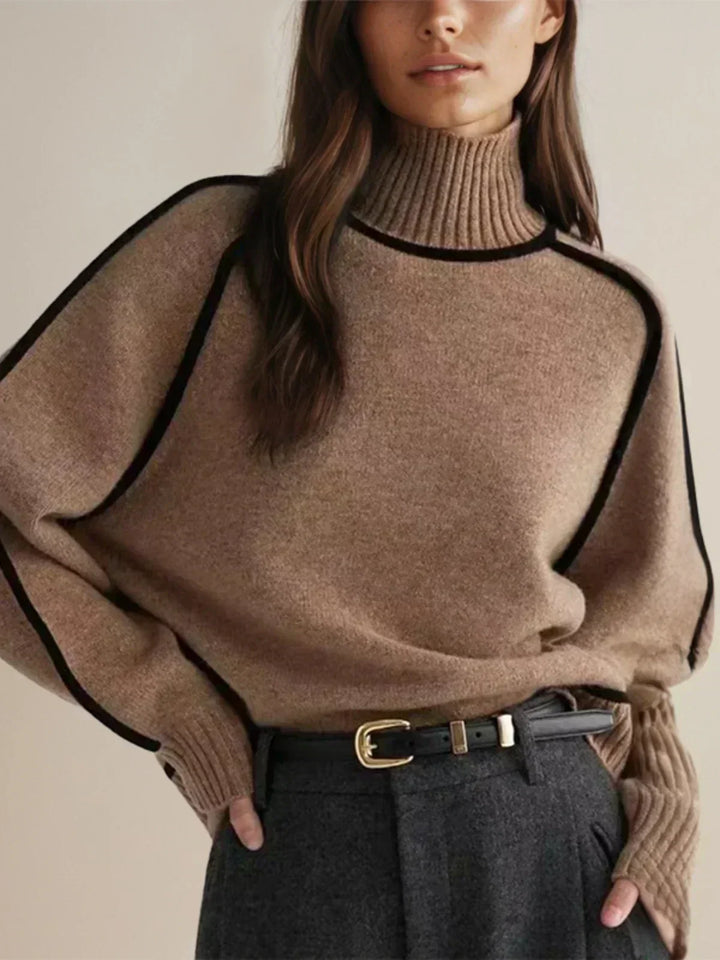 Karolina | Eleganter Rollkragenpullover