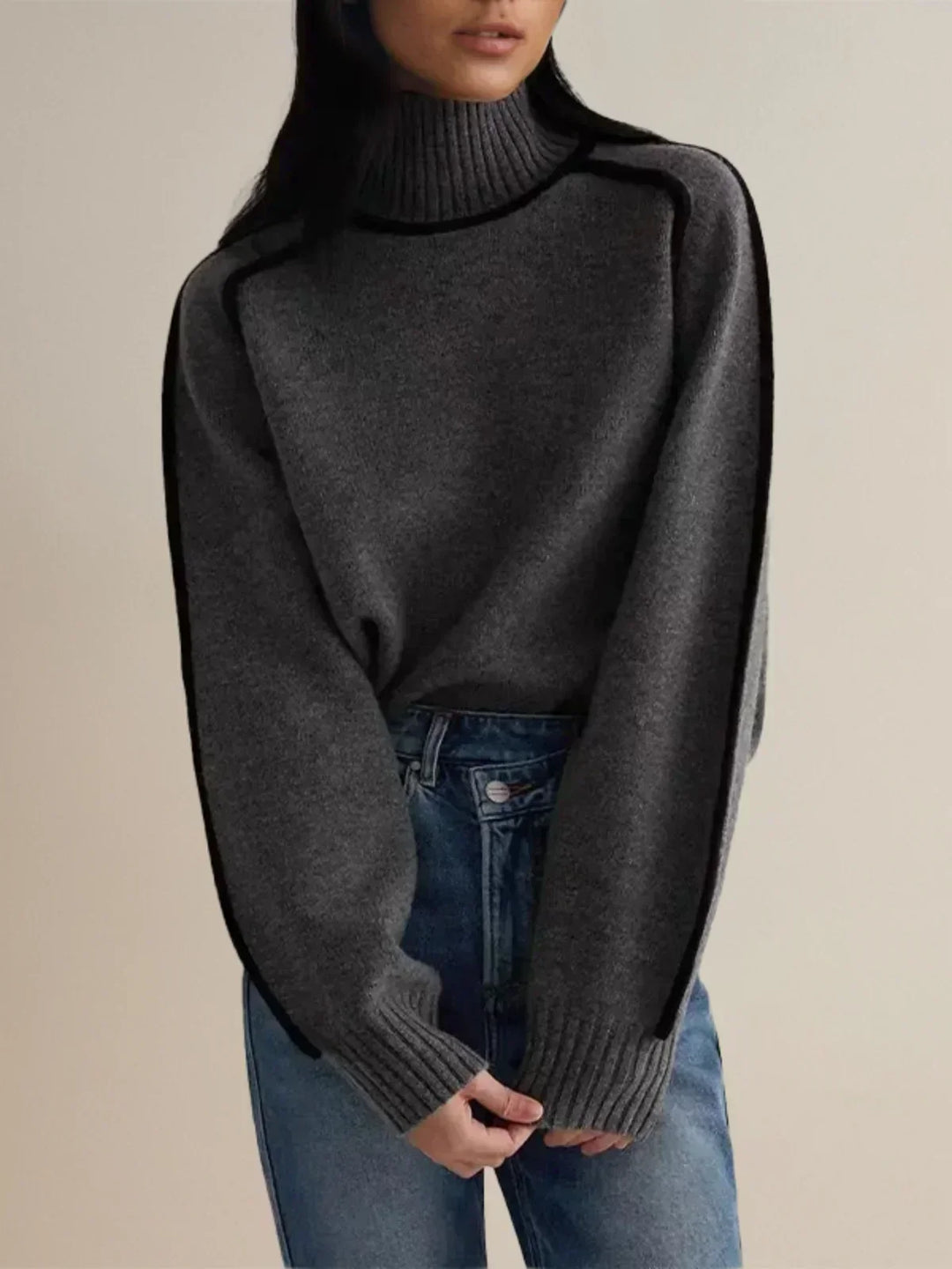 Karolina | Eleganter Rollkragenpullover