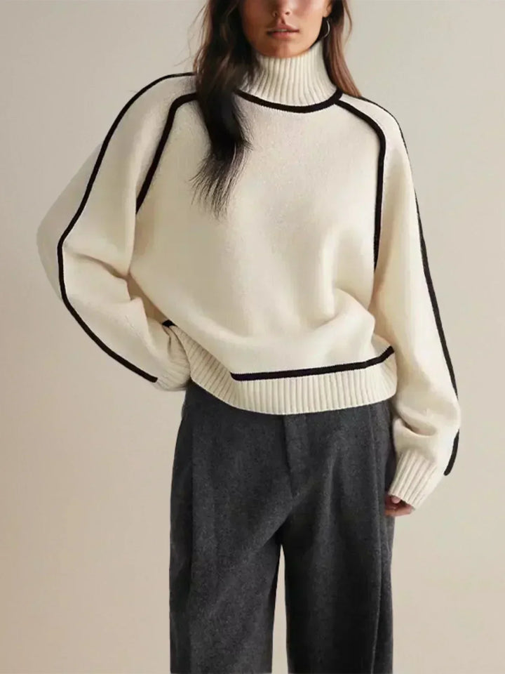 Karolina | Eleganter Rollkragenpullover