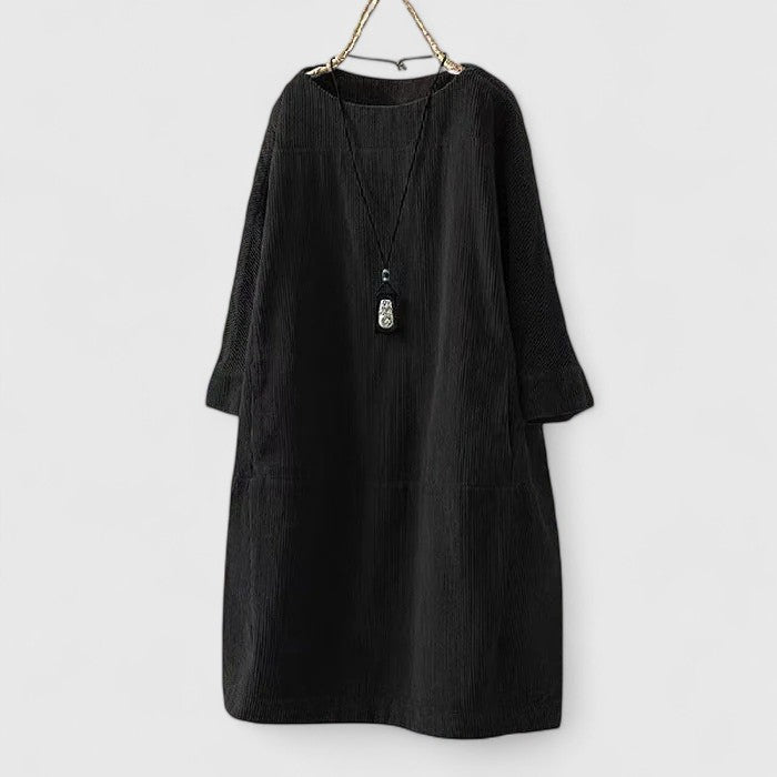 Alessandra | Bequemes Midikleid