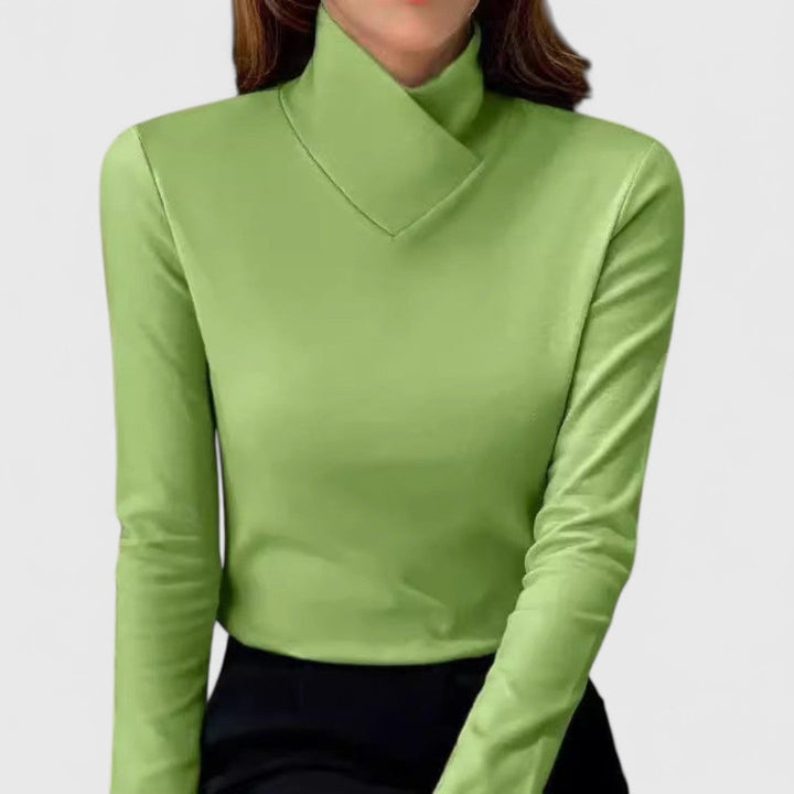 Melissa | Eleganter Rollkragen-Pullover