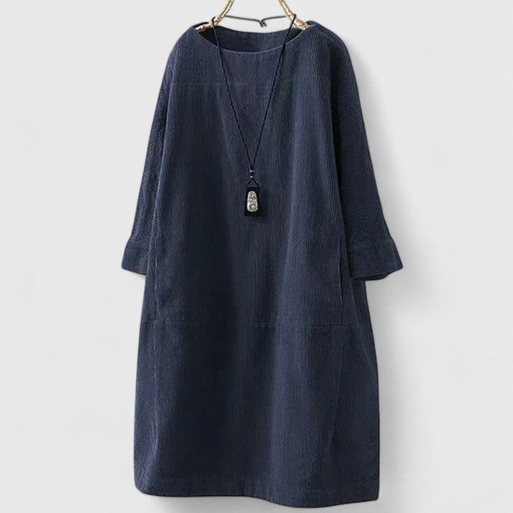 Alessandra | Bequemes Midikleid