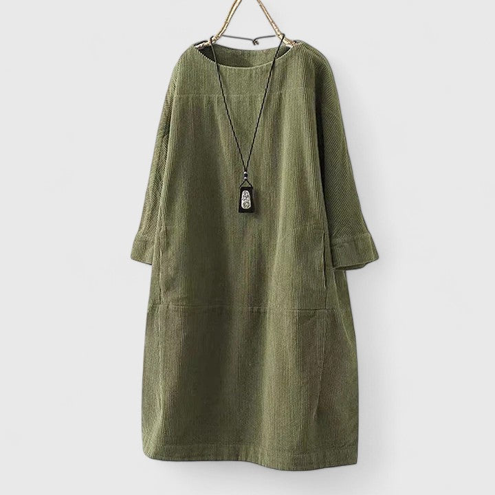 Alessandra | Bequemes Midikleid