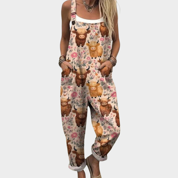 Oktavia | ländlicher Print Boho zart