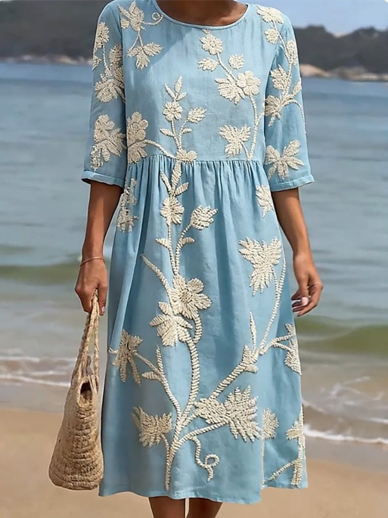 Héloïse | Lässiges Kleid mit Blumenmuster