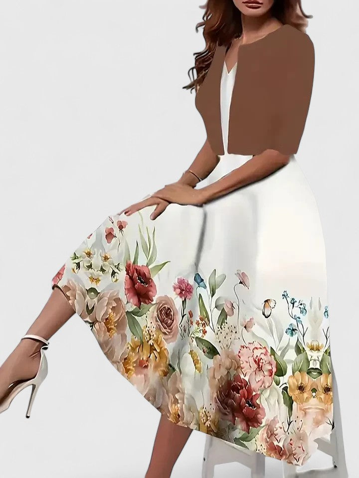 Hermine | Elegantes Midikleid