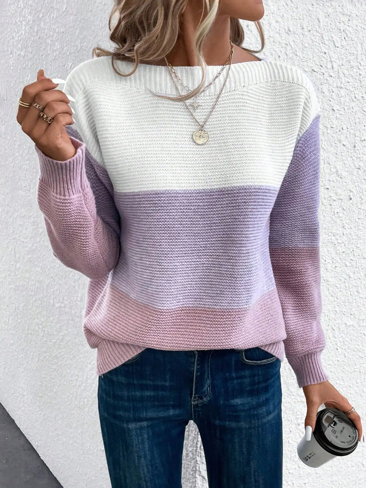 Livia | Bequemer Ombré-Pullover