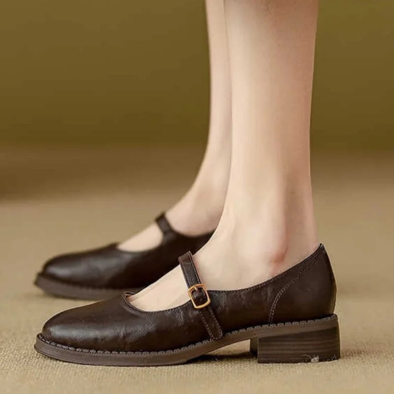 Aylin | Klassische und bequeme Mary Janes aus Leder