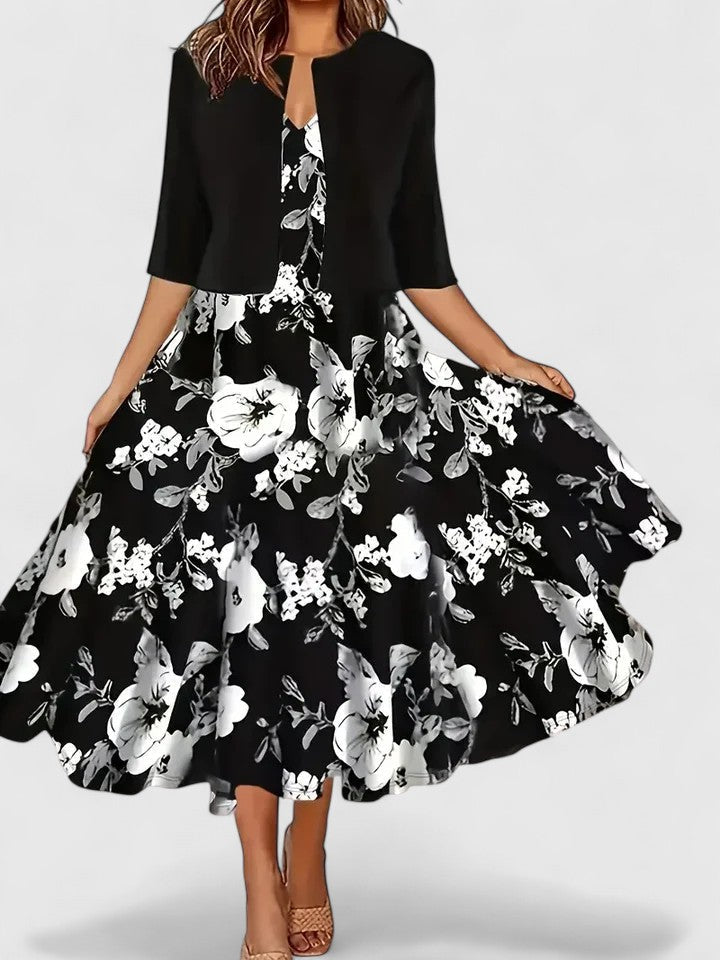 Hermine | Elegantes Midikleid