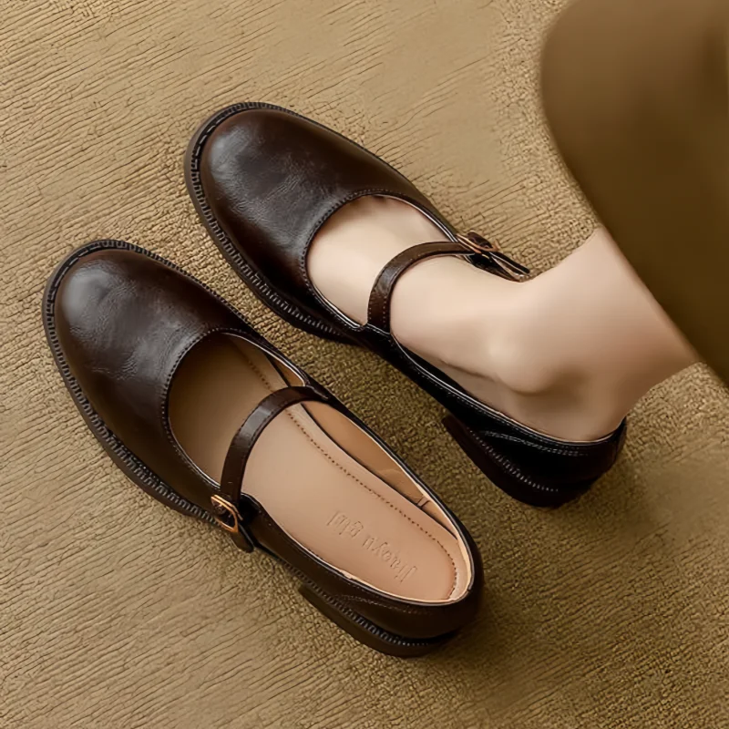 Aylin | Klassische und bequeme Mary Janes aus Leder