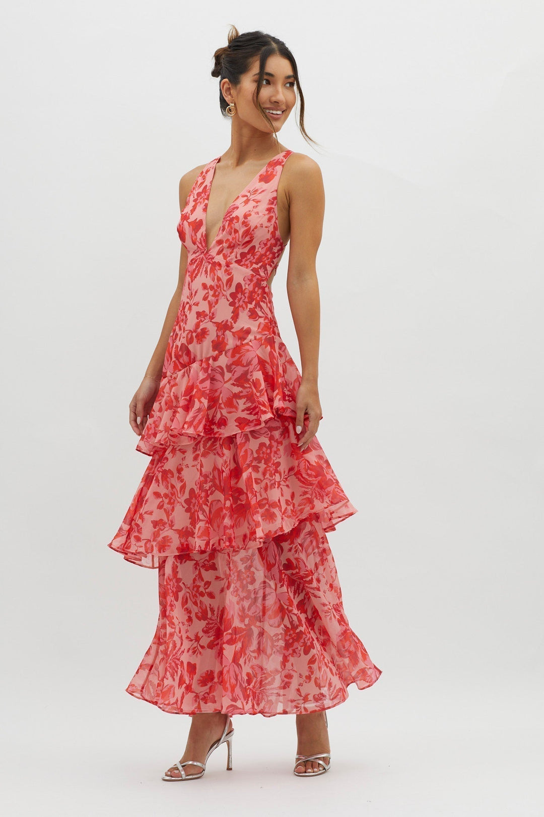 Sylvia | Raffiniertes Midikleid