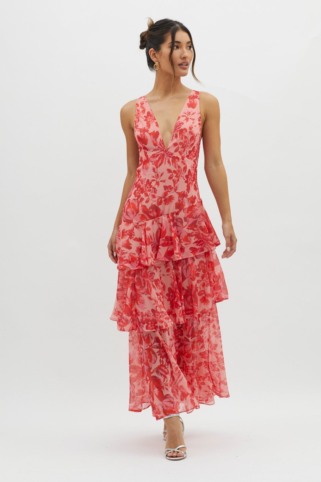 Sylvia | Raffiniertes Midikleid