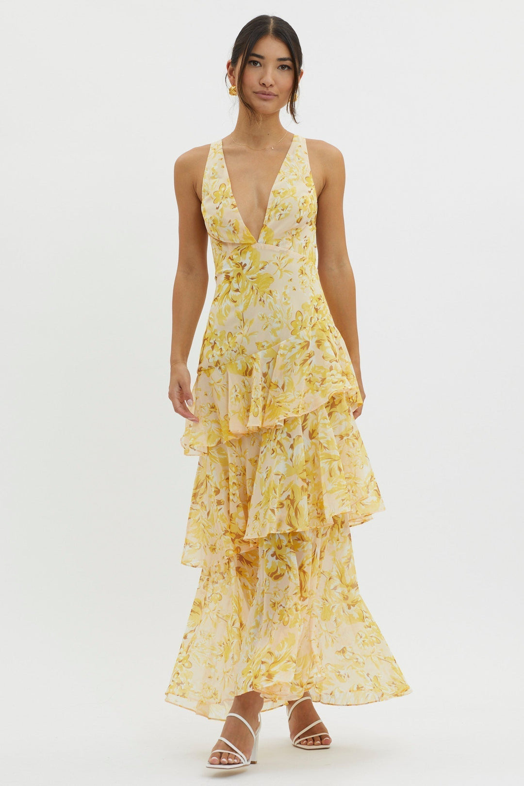 Sylvia | Raffiniertes Midikleid