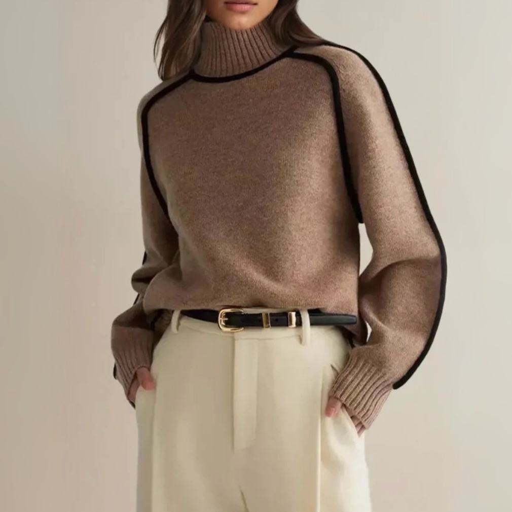 Karolina | Eleganter Rollkragenpullover