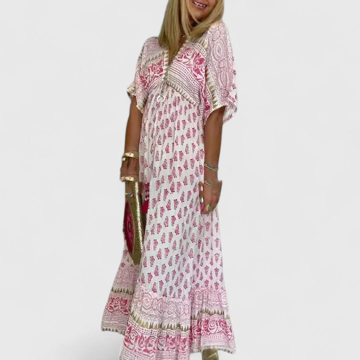 Wilhelmine | Bequemes Maxikleid