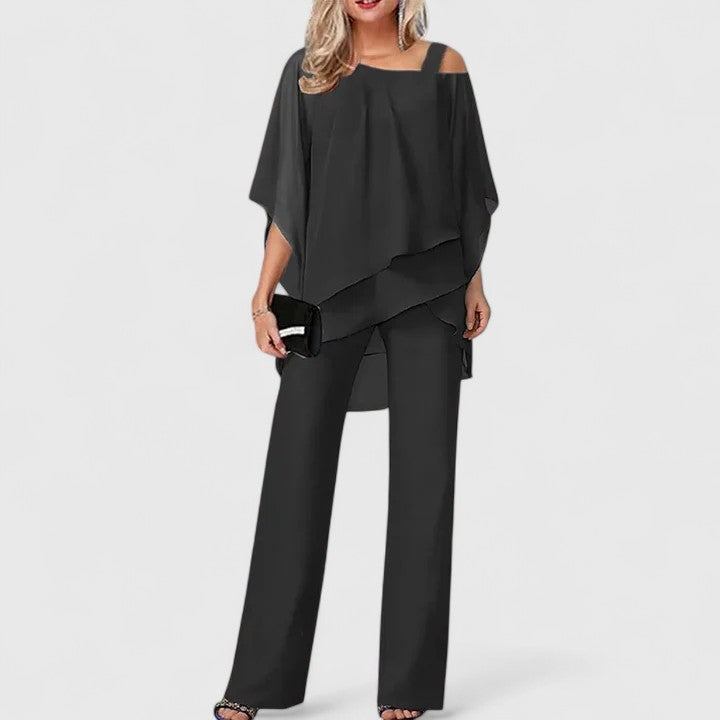 Fides | Elegantes zweiteiliges Hosen-Set