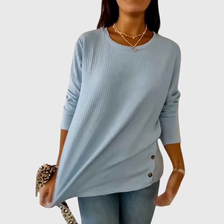 Chiara | Elegantes Oberteil mit Rundhalsausschnitt
