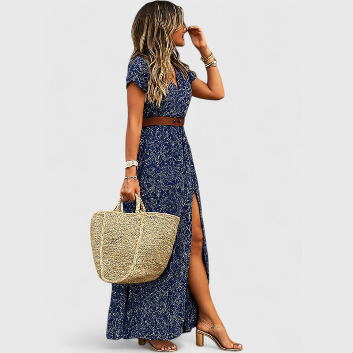 Emerentia | Elegantes Boho-Maxikleid