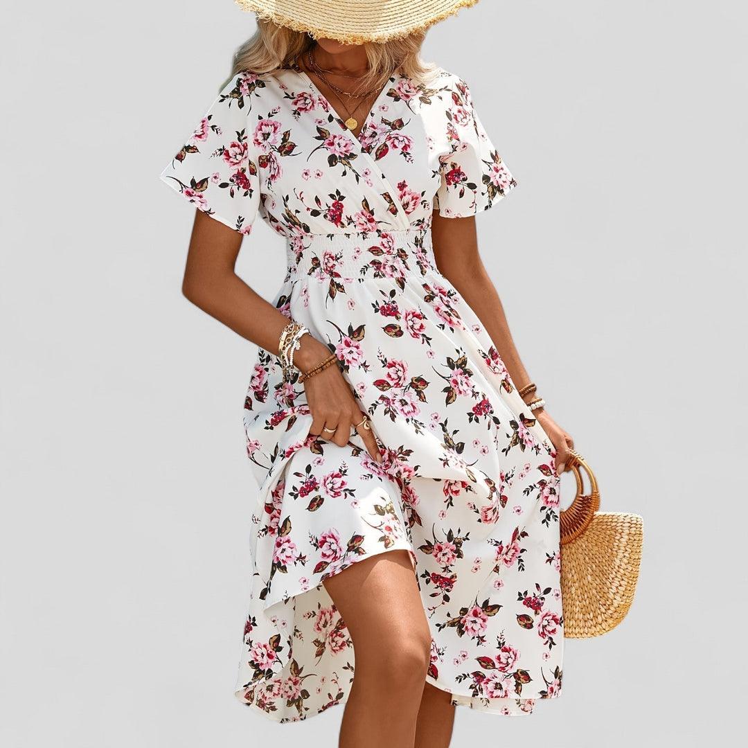Carlotta | Bequemes Sommer-Midikleid