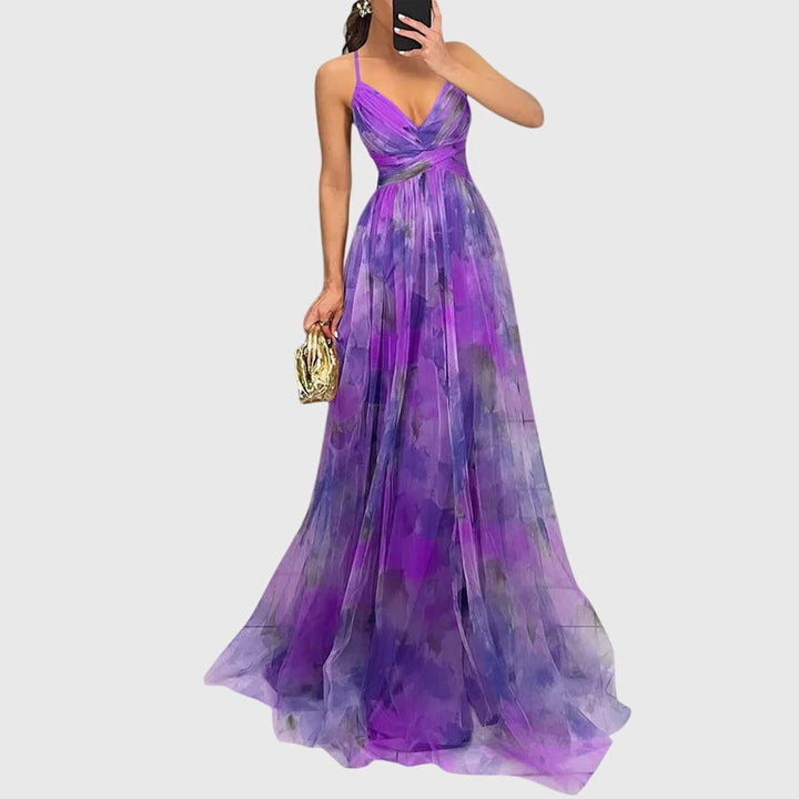 Sidonia | Geblümtes Maxikleid