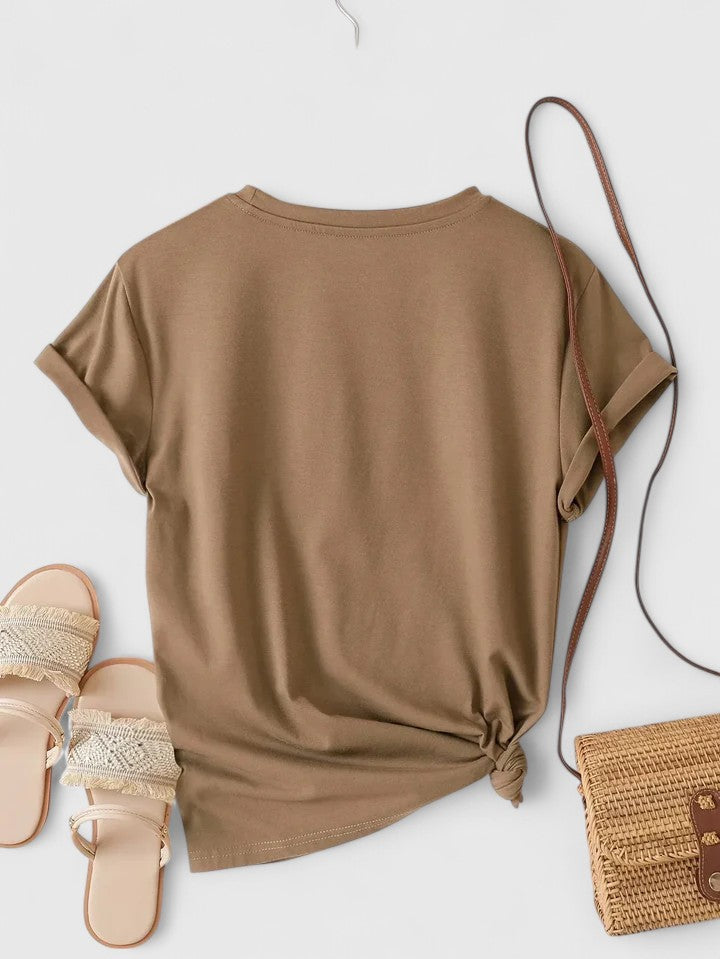Ava | Bequemes Kurzarm-Shirt