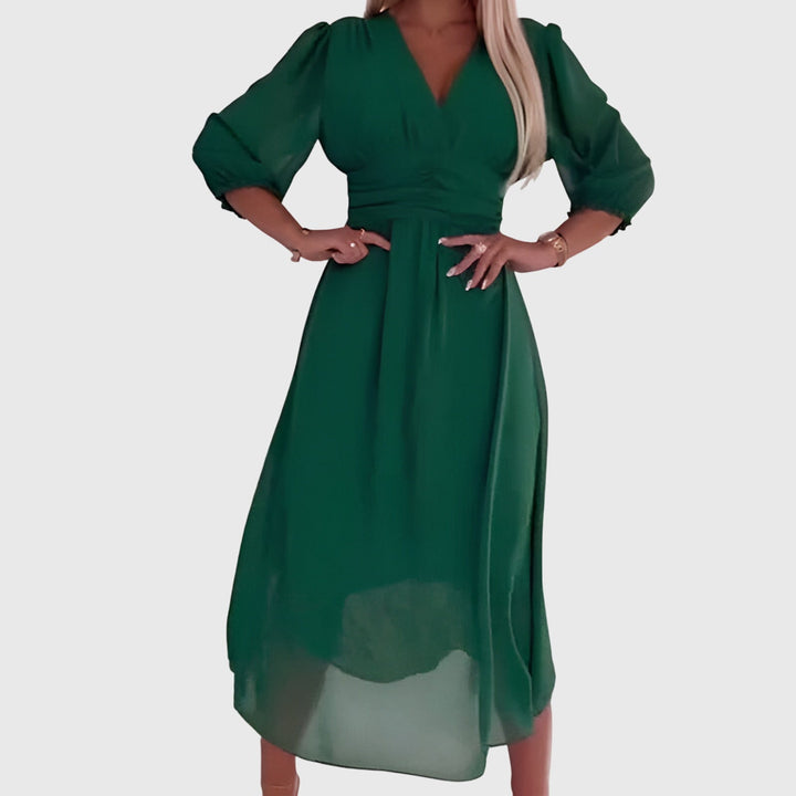 Helene | Leichtes Kleid aus Seidenchiffon