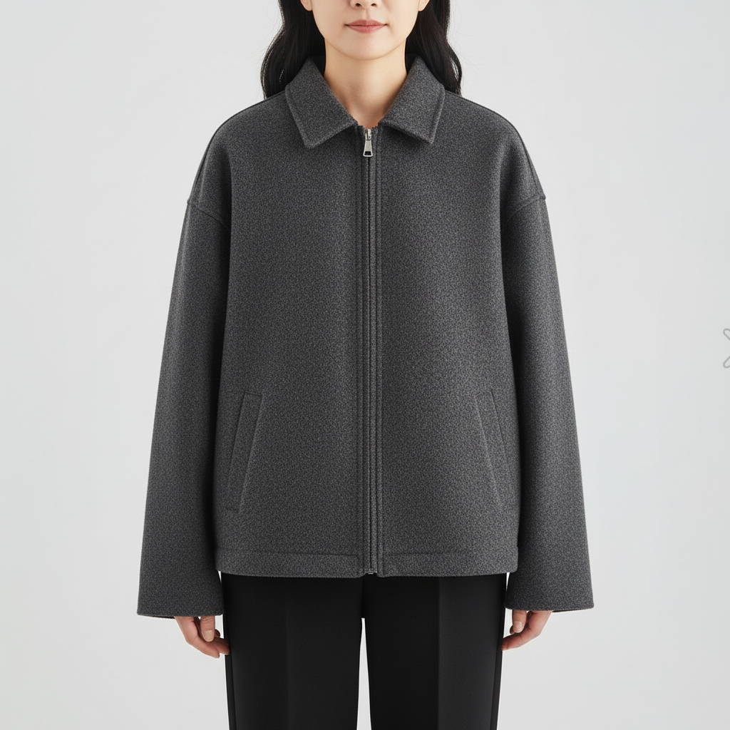 Luzia | Weiche Reissverschluss-Jacke