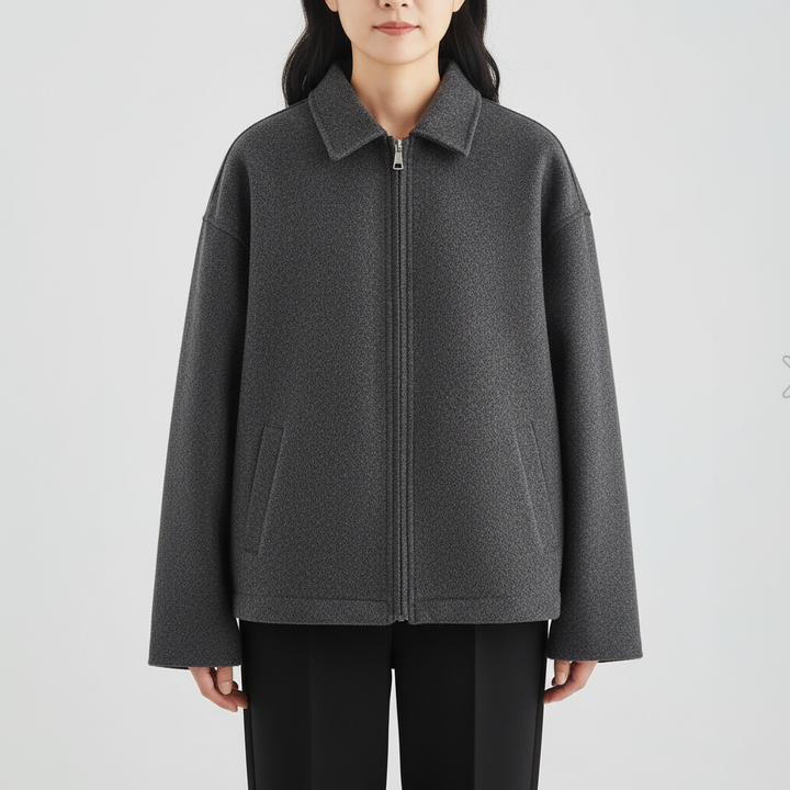 Luzia | Weiche Reissverschluss-Jacke