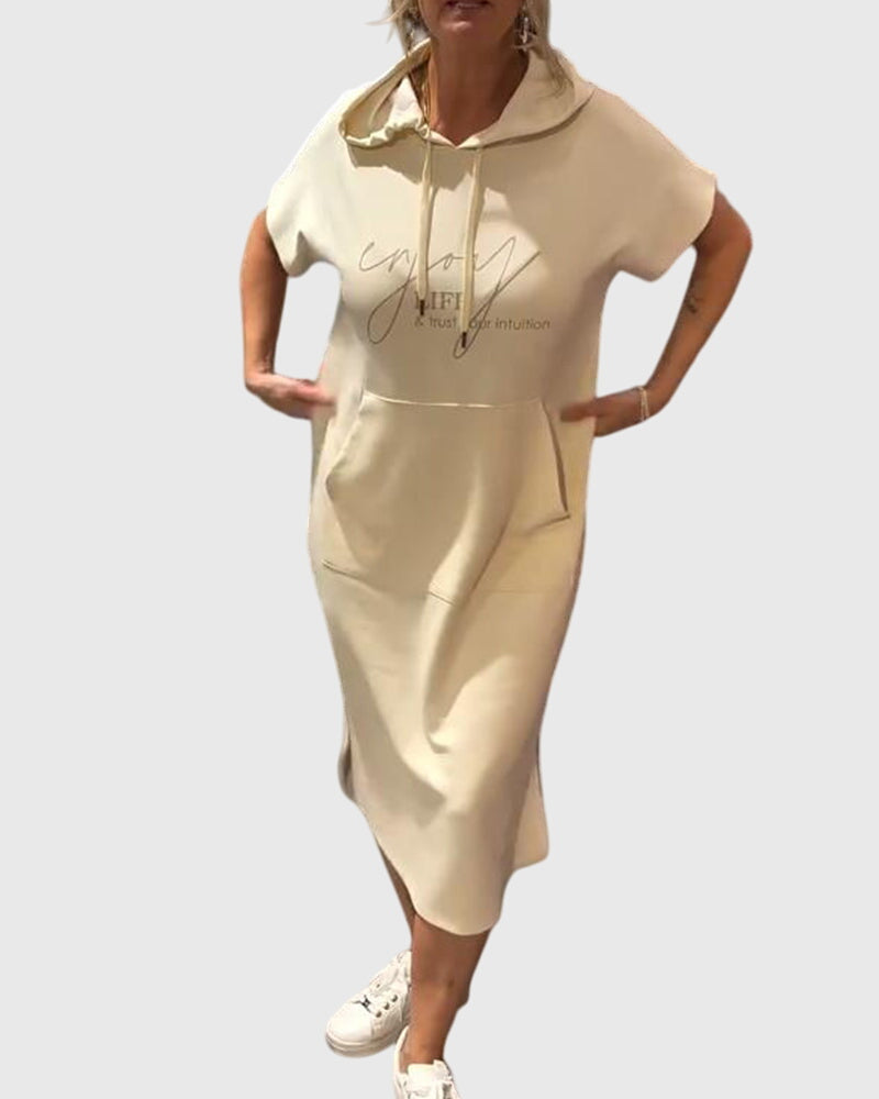 Yasmin | Lässiges Sweatkleid