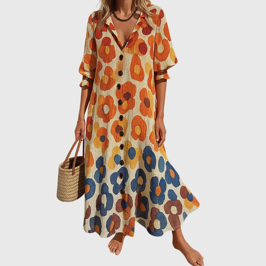 Florina | Elegantes streckendes Kleid