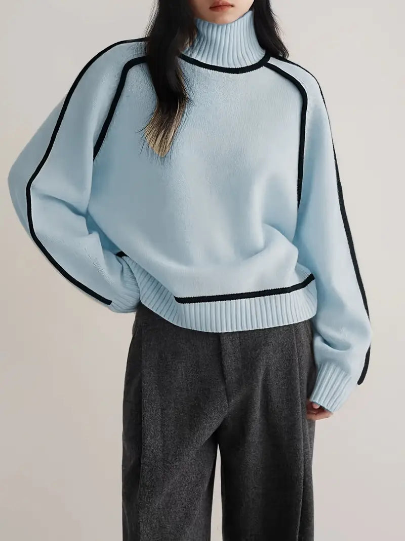 Karolina | Eleganter Rollkragenpullover
