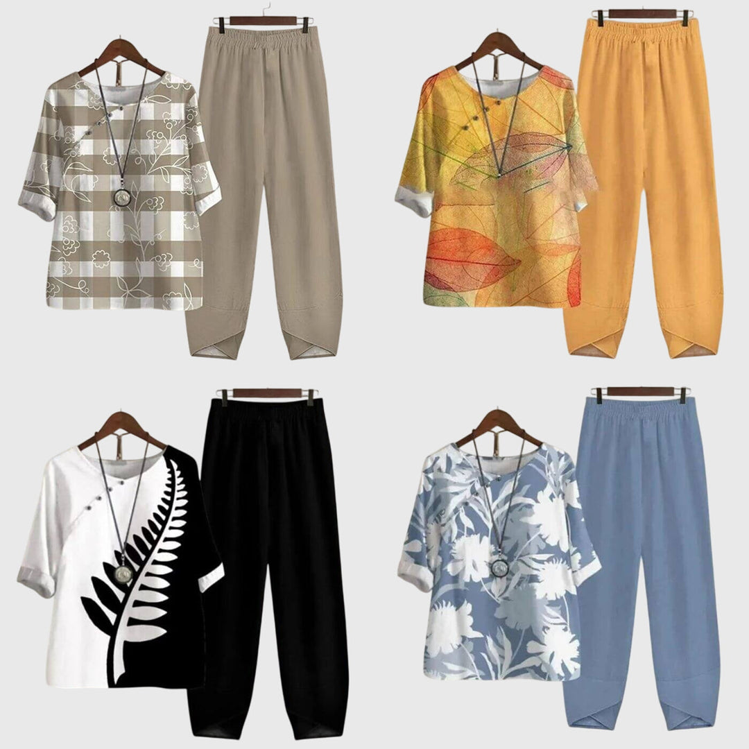 Evelyne | Bequemes zweiteiliges Set