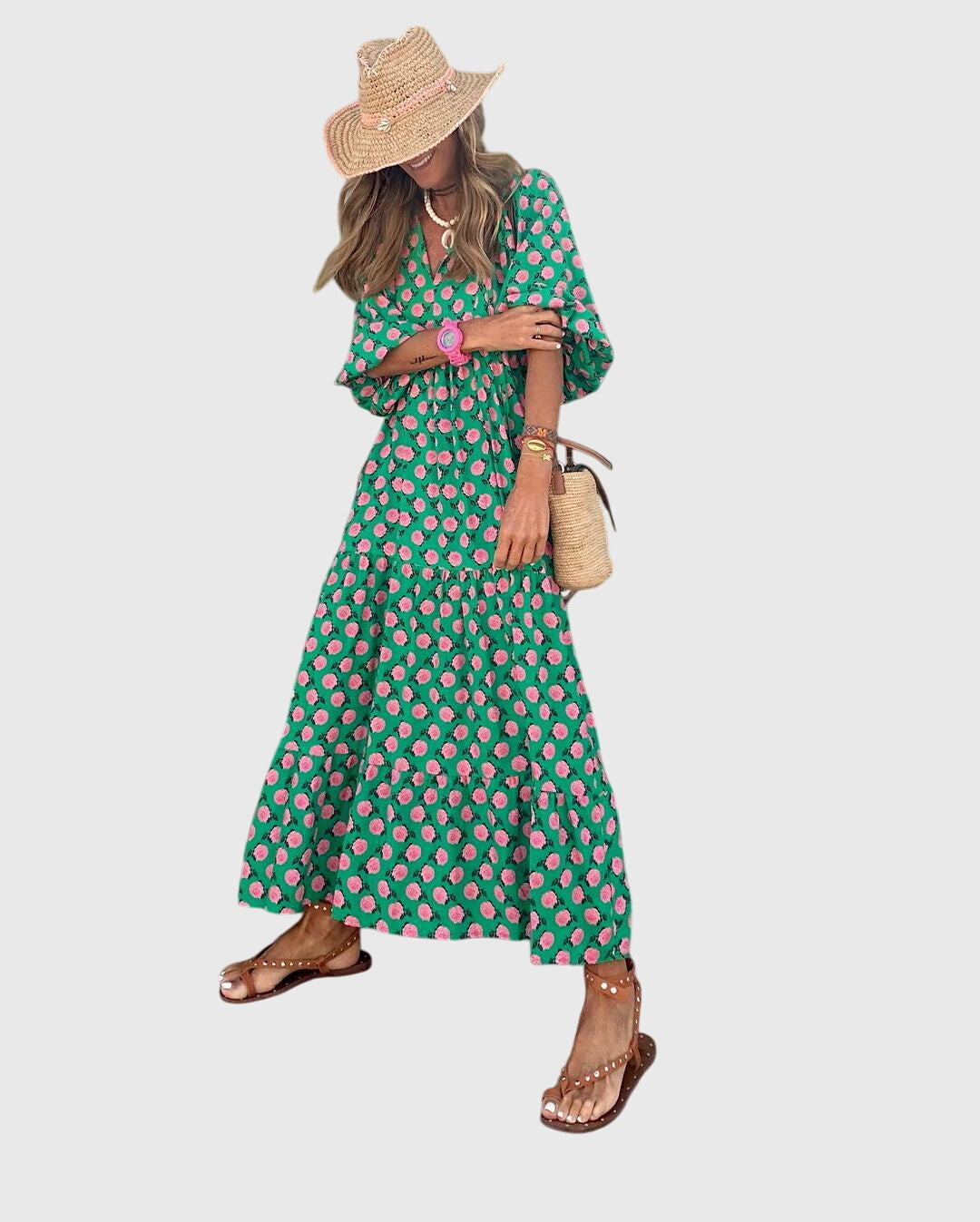 Albertina | Böhmisches Maxikleid
