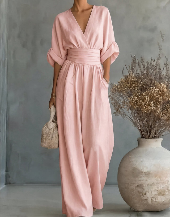 Élise | Eleganter fliessender Jumpsuit
