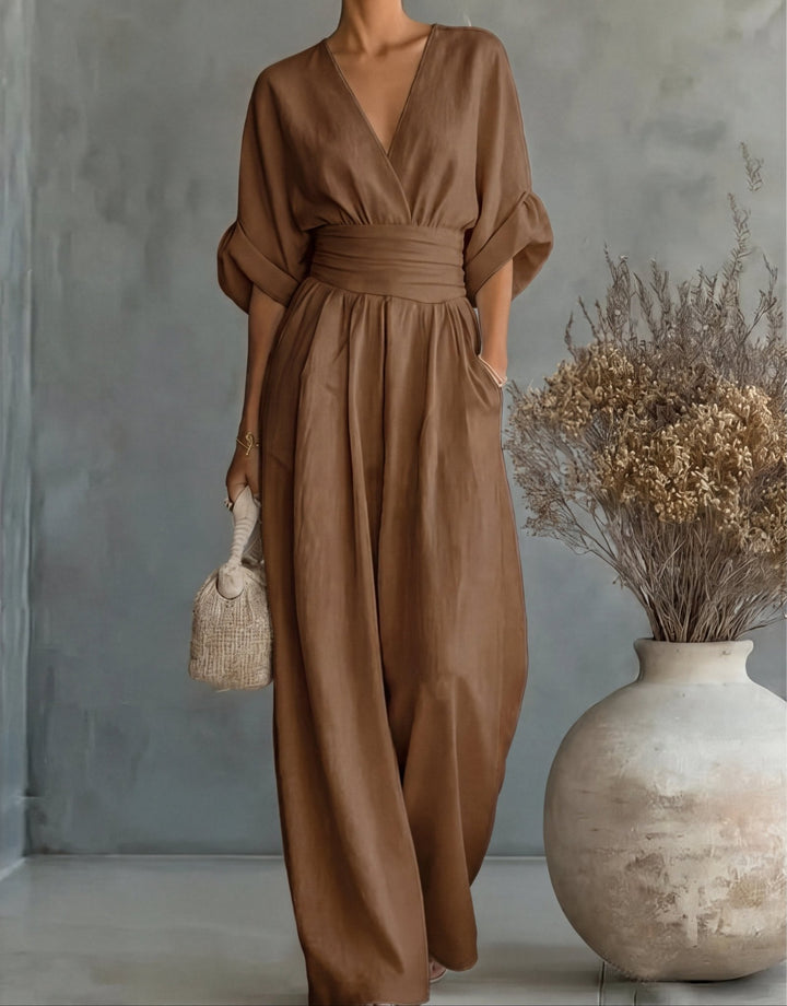 Élise | Eleganter fliessender Jumpsuit