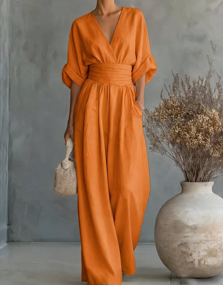 Élise | Eleganter fliessender Jumpsuit